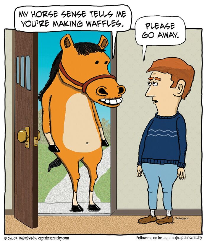 New Wholesome Single-Panel Comics By “Captain Scratchy” About Animals Can Amuse You