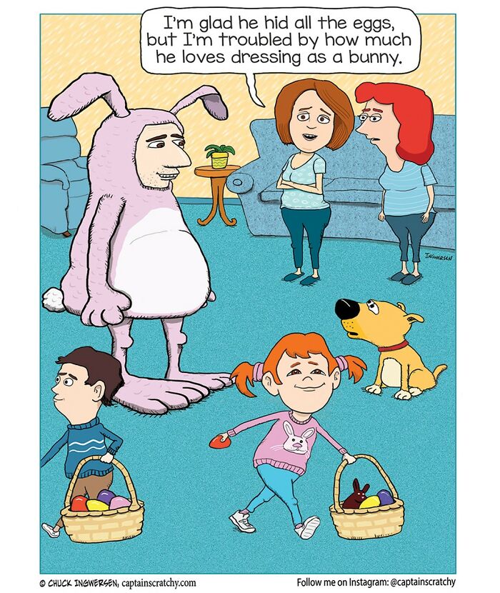 New Wholesome Single-Panel Comics By “Captain Scratchy” About Animals Can Amuse You