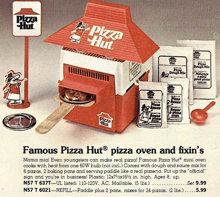 Pizza Hut Oven In Sears Catalog (1977) "Put Up The 'Official' Sign And You're In Business!"