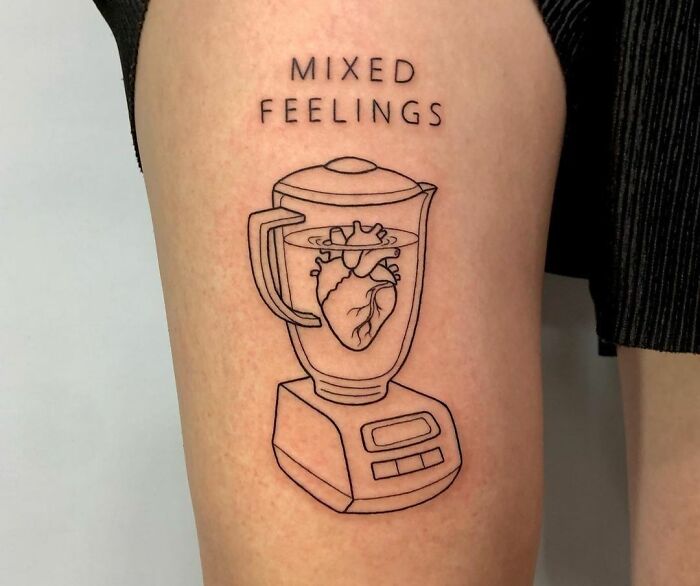 'Mixed Feelings' Tattoo