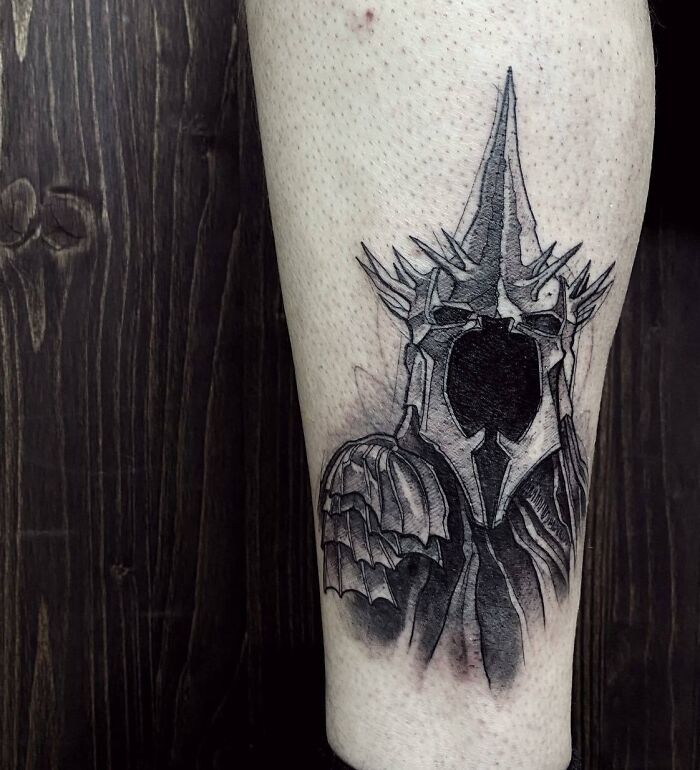 The Witch King Of Angmar tattoo 