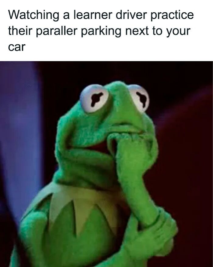 Scared Kermit meme
