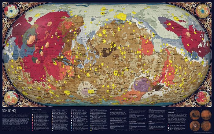 Mars: Mapping The Geology Of The Red Planet