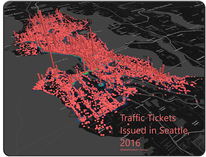 The Beauty Of Parking Tickets Issued In Seattle