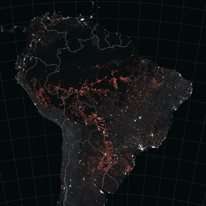 August 2019 Is Continuing An Active Amazon Fire Season, With Large And Intense Fires Burning In The Region. Nasa Satellites Tracked Actively Burning Fires Across South America And Captured Images Of Smoke In The Last Week