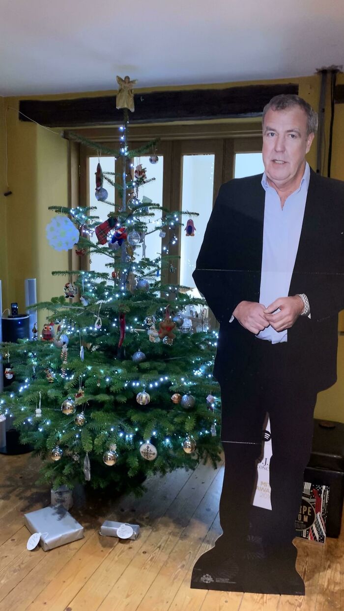 I Got A Life Size (6’5) Jeremy Clarkson Cardboard Cut Out For Christmas, What Should I Do With It?