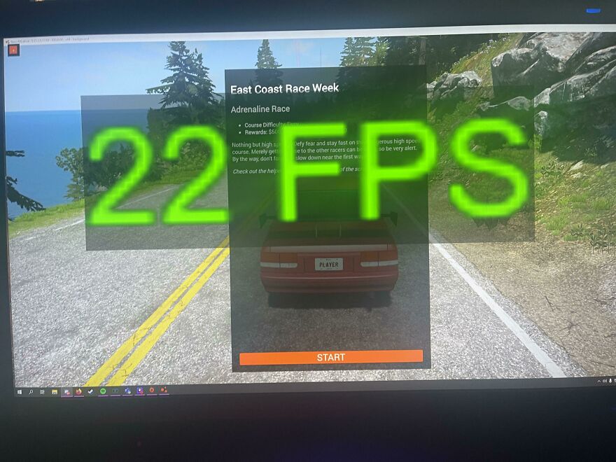 My Fps Counter Decided It Wanted Attention