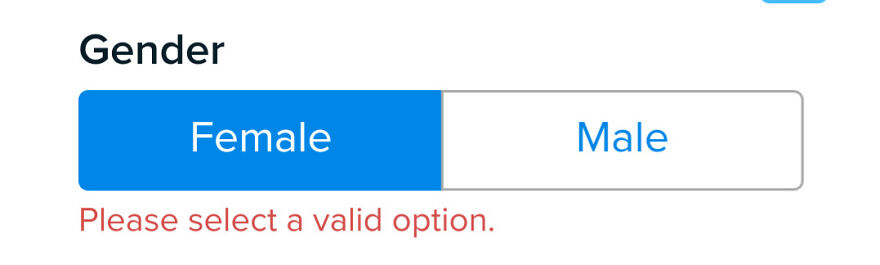 Female Gender Is Invalid