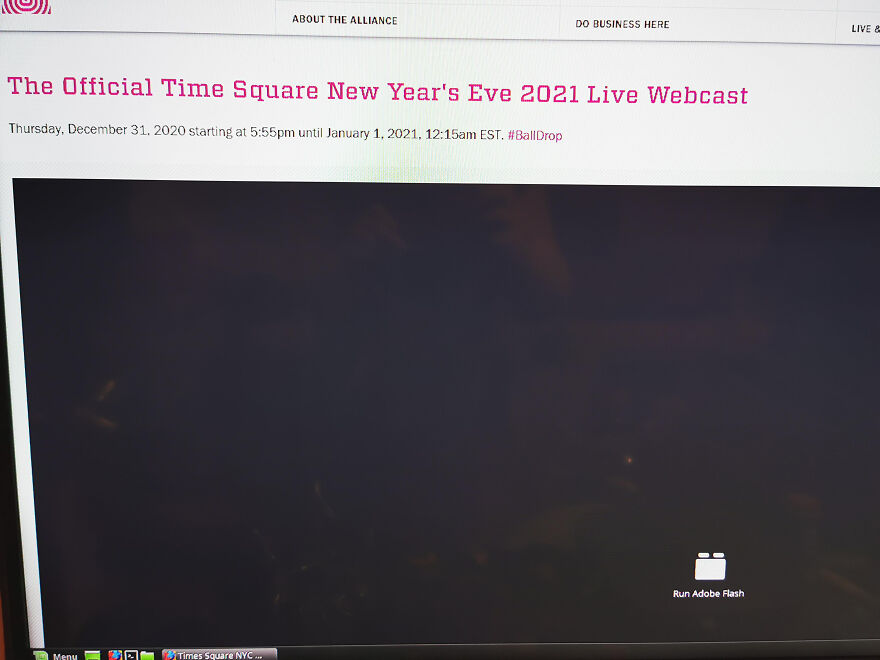 But It Died On New Year