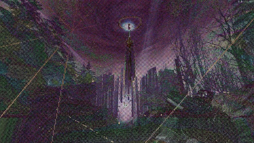Half Life Corrupted My Screenshot And Created Some Metal Album Cover Material
