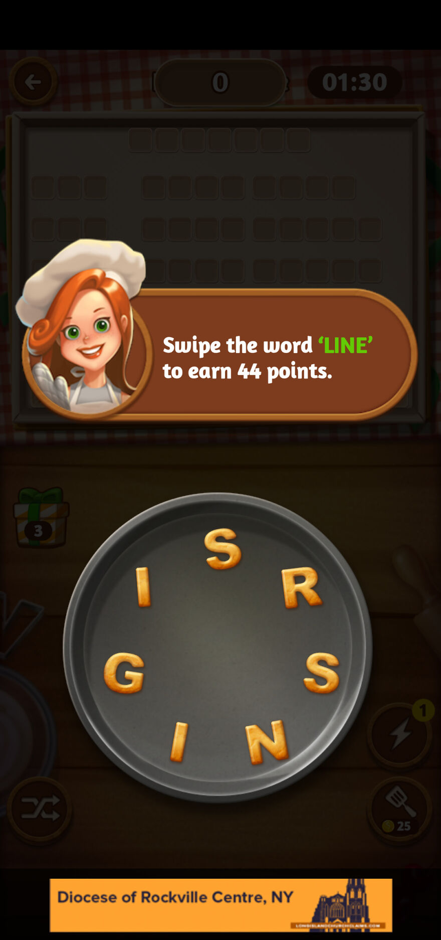 ...you Can't Spell "Line" With Those Letters