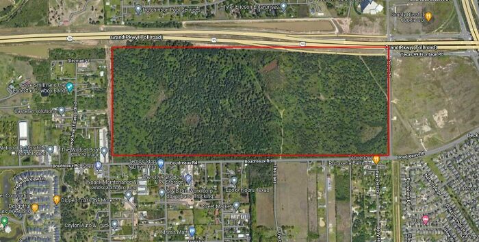 One Of The Final, Natural Green Spaces In Tomball, Tx Has Been Completely Flattened For A Macy's Distribution Center
