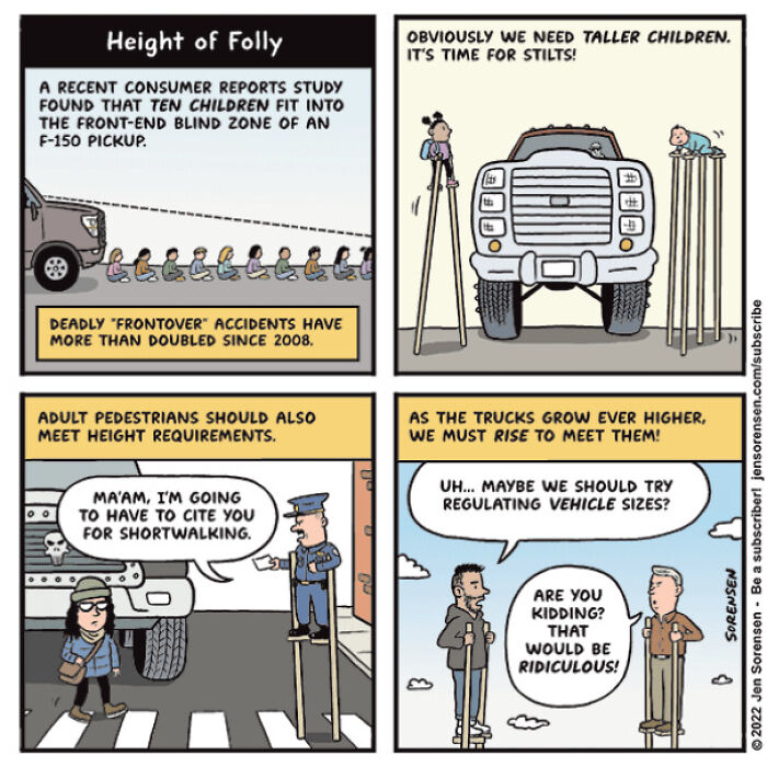 Height Of Folly (By Jen Sorensen)