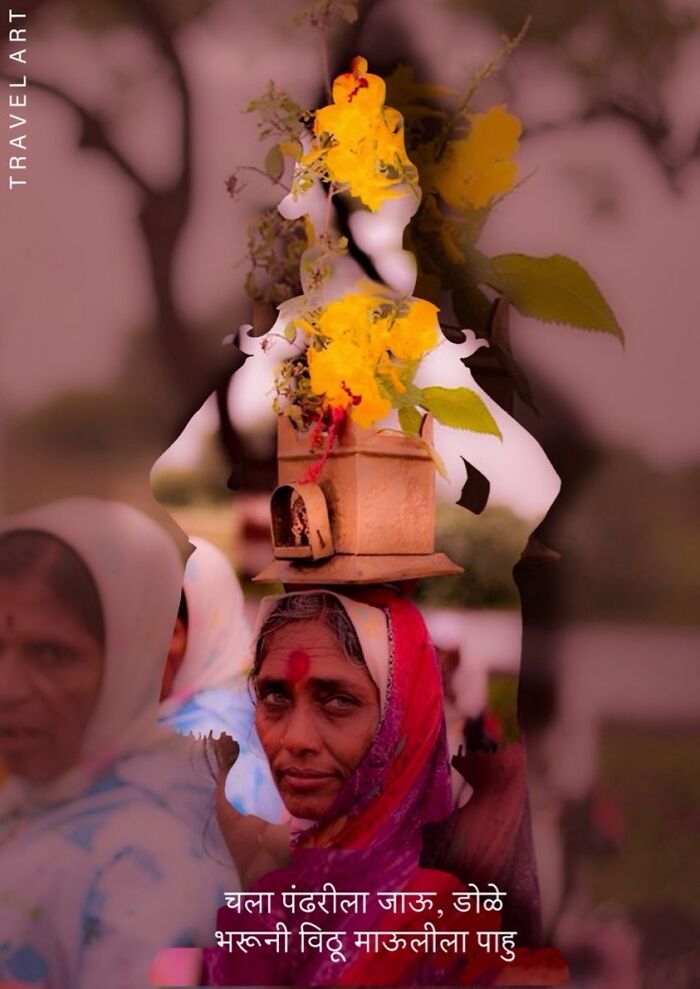 9 Surreal Images Inspired By The Journey To Pandharpur And The Holy Festival Of Vari Created By This Artist