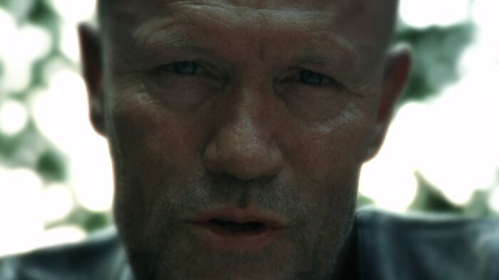 Merle Dixon looking down