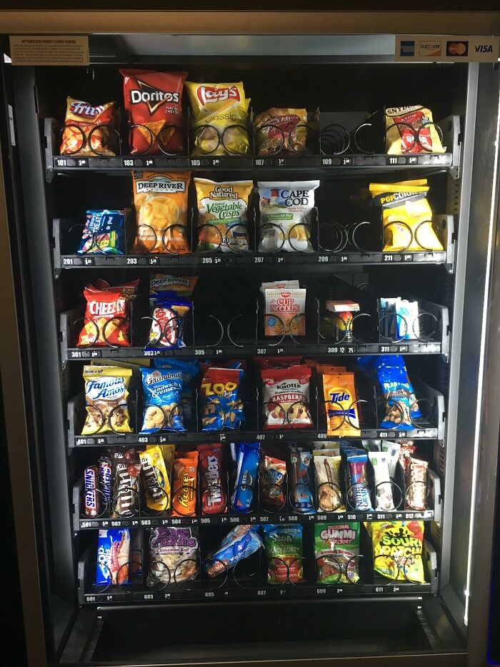 So Happy My Apartment Complex Has My Favorite Snack In Our Vending Machine