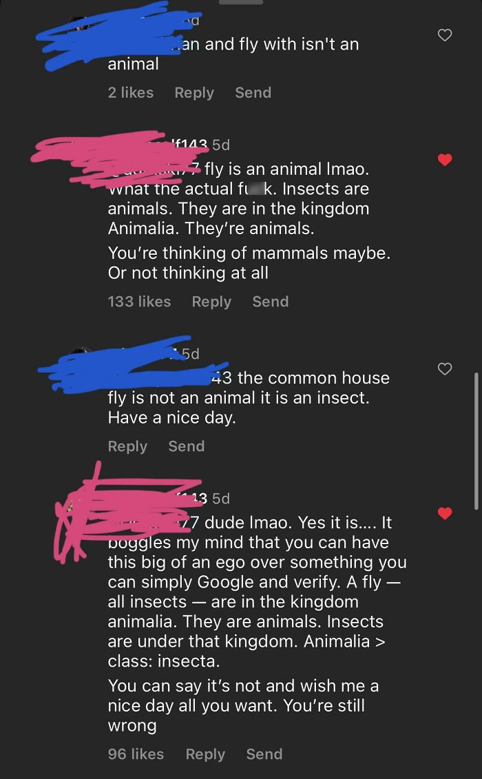 From A Post Mocking Someone For Calling A “Frog” An Animal With 3 Letters On Family Fued