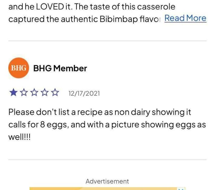 Eggs Apparently Are A Dairy Product…