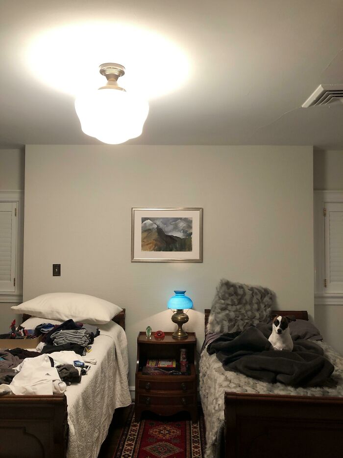 The Light In My Room Is Off Center