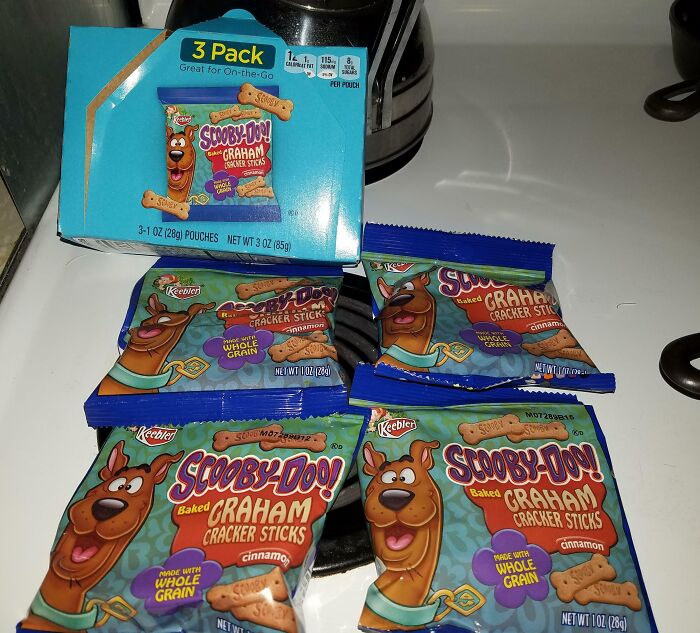 Expected That I Was Going To Get Three Packets Of Scooby Snacks From The Dollar Tree