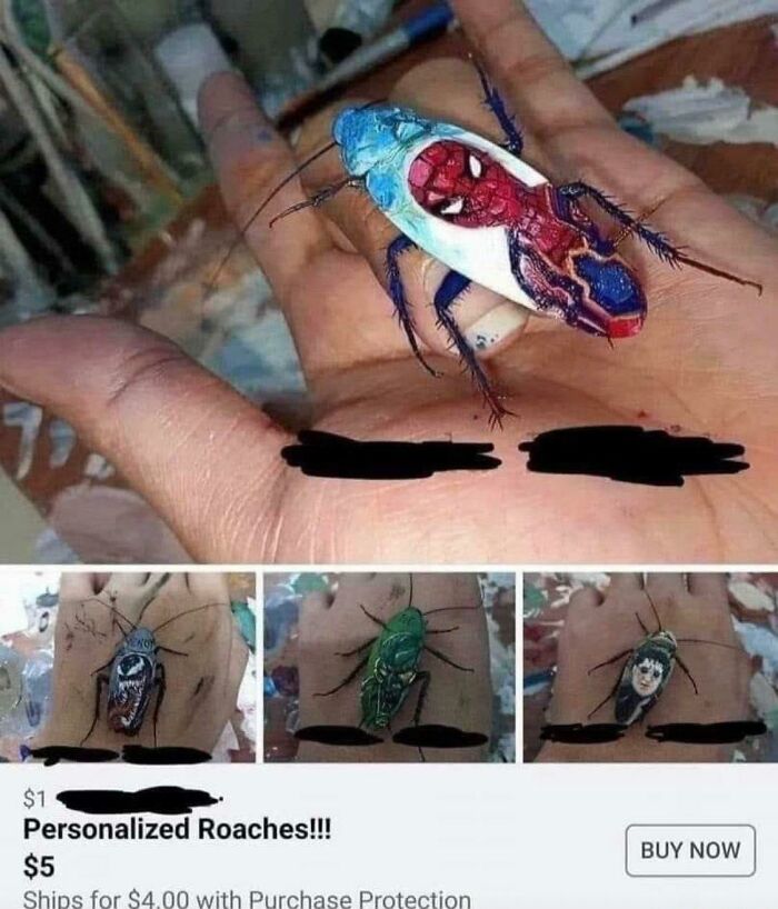 Personalized Roaches