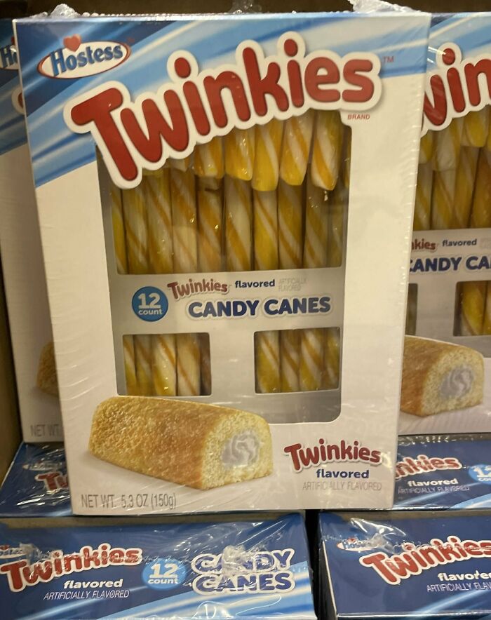 Twinkie Flavored Candy Canes