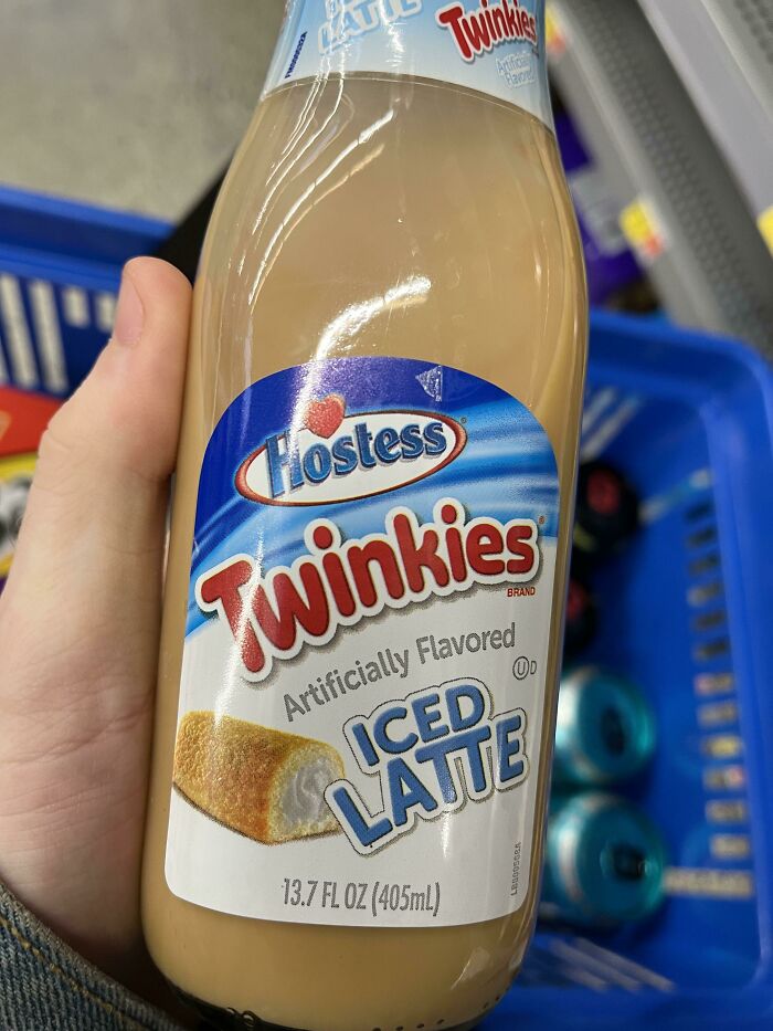 Twinkies Flavored Iced Latte