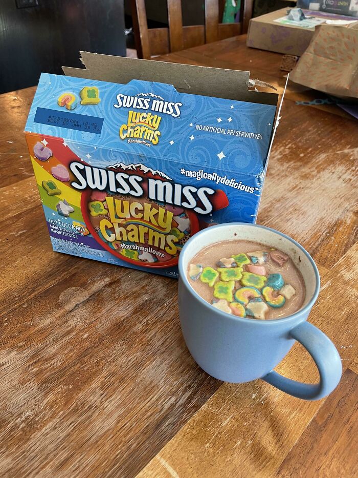 Lucky Charms Hot Chocolate