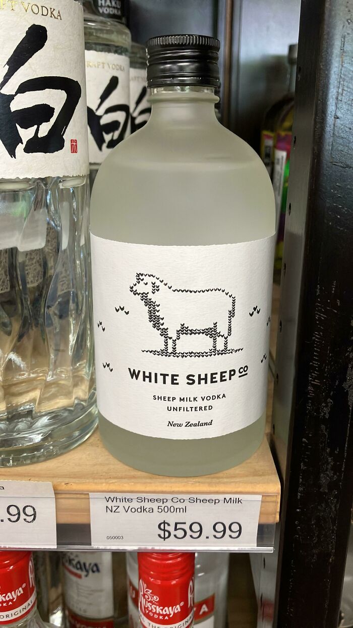 Sheep Milk Vodka (Unfiltered)