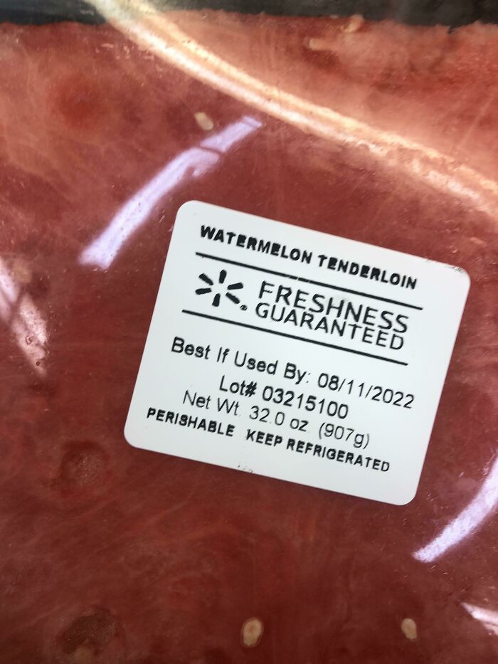 Watermelon Tenderloin? Isn’t Tenderloin A Cut Of Meats? Last I Checked, Watermelons Don’t Have Loins