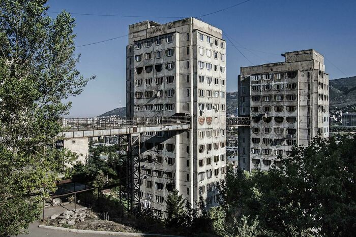 Residential Complex (1976) Tbilisi, Nutsubidze Str., Georgia Architects: Otar Kalandarishvili And Guizo Potskhishvili Photo: Roberto Conte