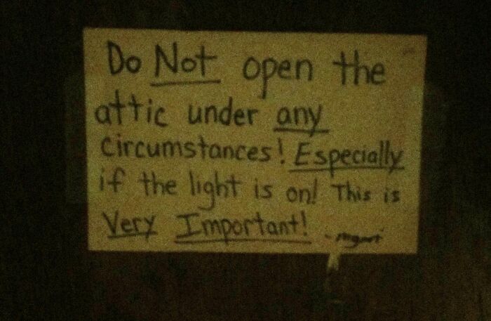 My Friend Found This Sign In A Cabin Which Freaks Me Out...? Any Idea...?