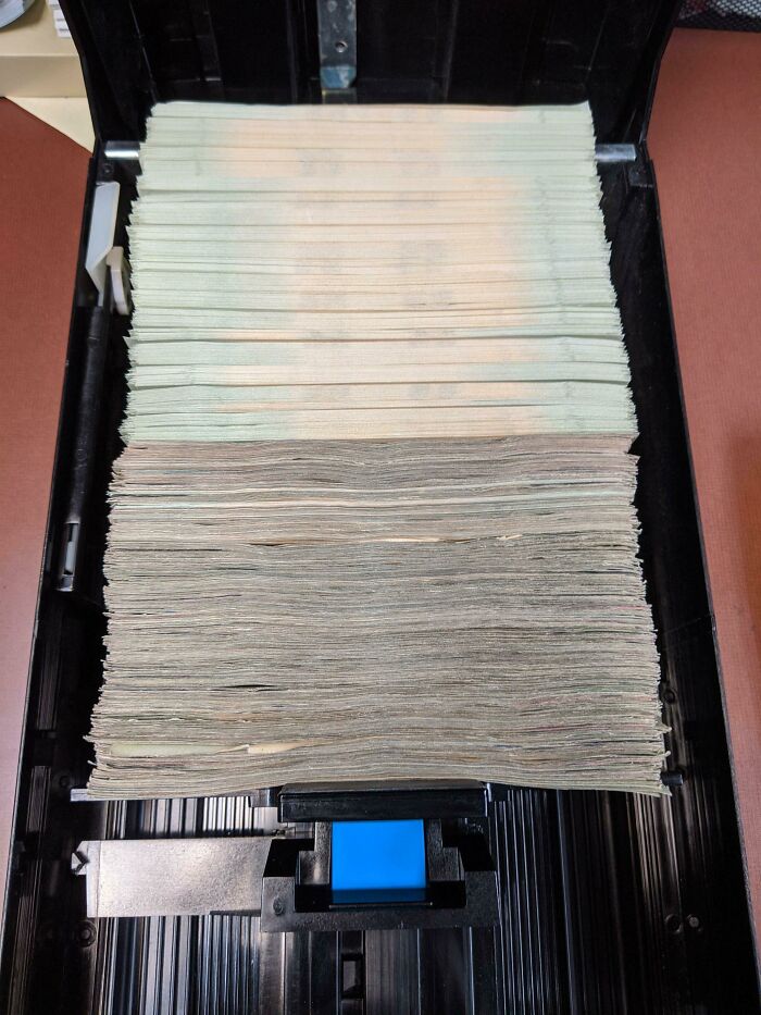 New vs. Old $20 Bills In ATM Dispenser