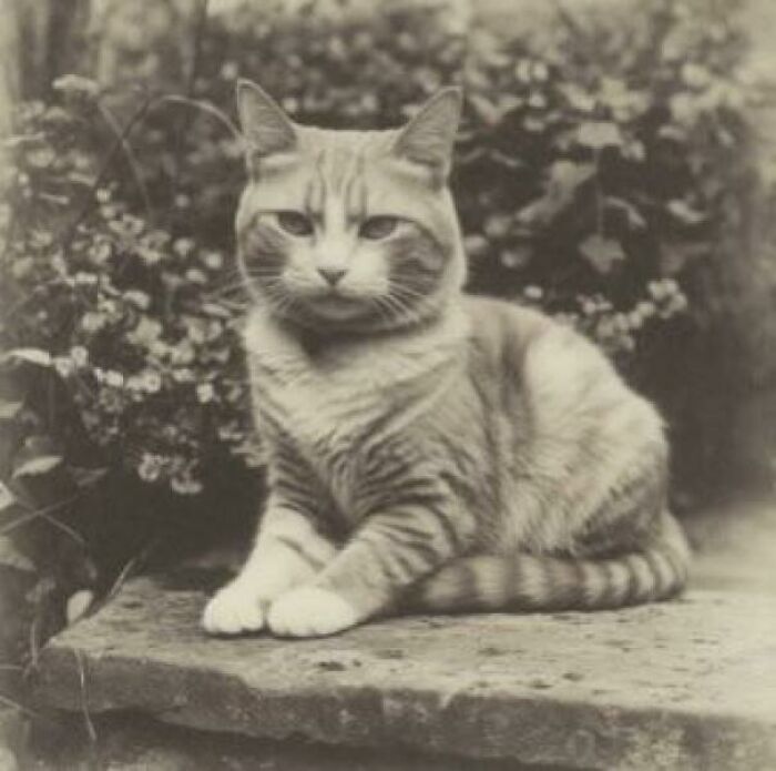 My Great Grandmothers Cat Beatrice (1930s)