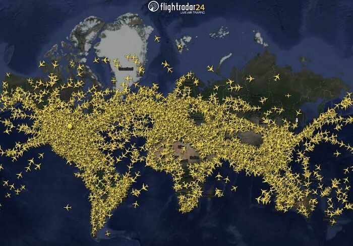 Over 20,000 Flights ‘In The Air Right Now’