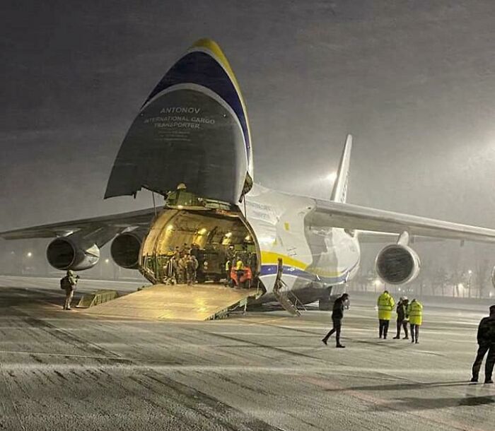 French Nato Equipment Just Arrived In Romania Aboard A Unique Plane With A Fitting Livery