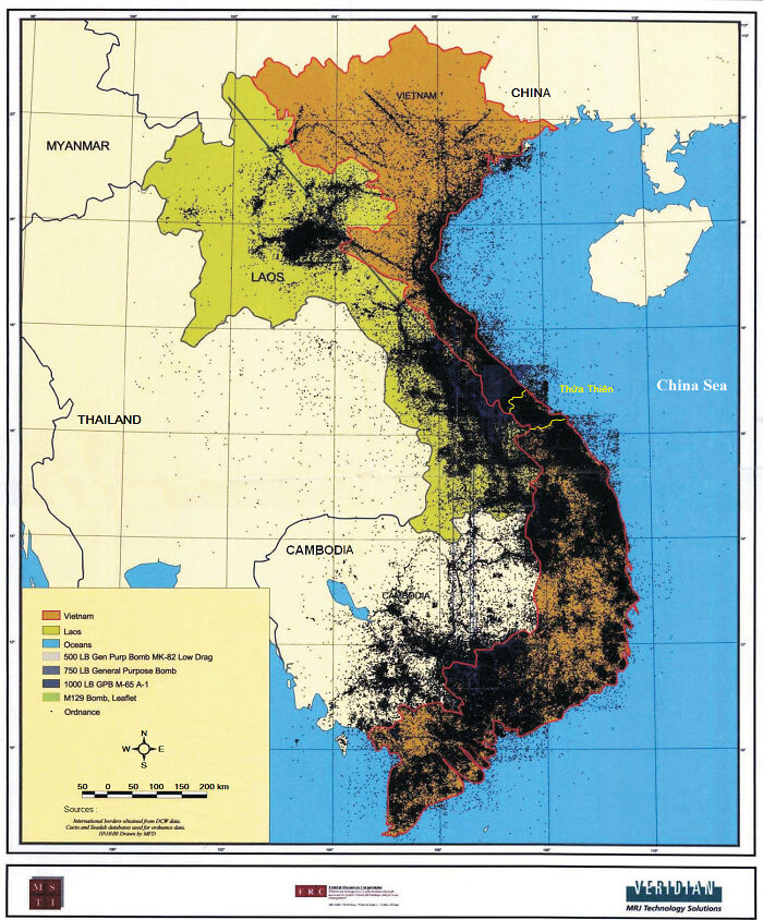 Us Aerial Bombing In Southeast Asia, 1965—1975