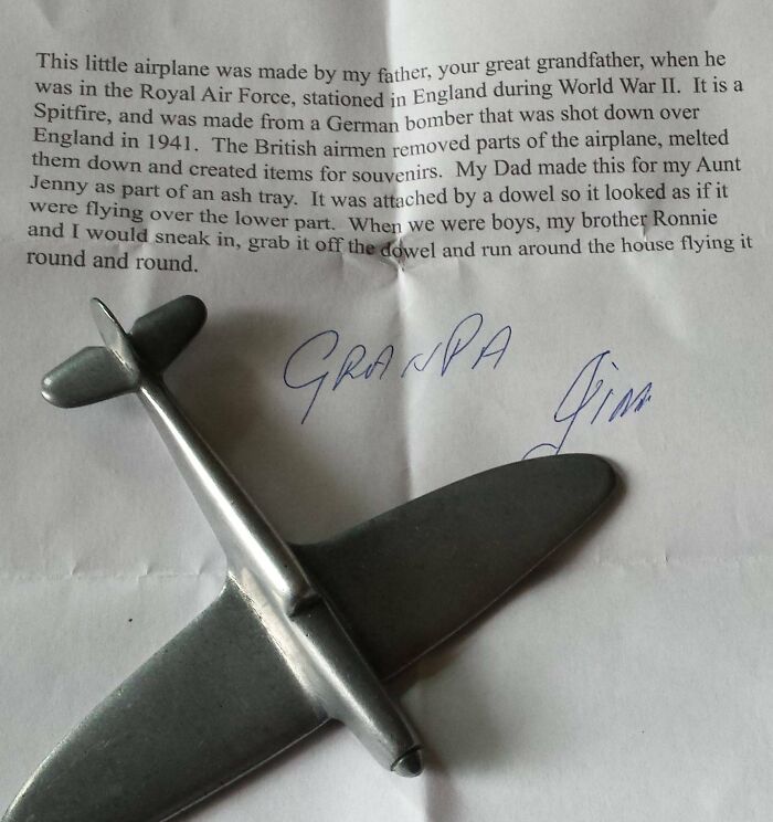 I Graduated Pilot Training Today, This Is The Gift My Grandpa Sent Me
