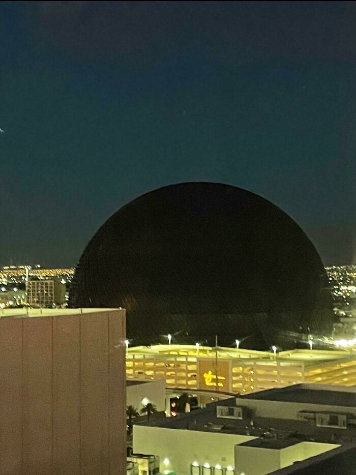 This Giant Sphere In Las Vegas Nv