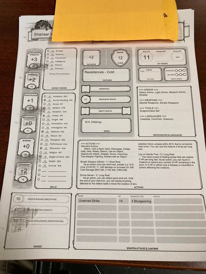 Received An Application Today. Here Is The “Resume” That Was With It