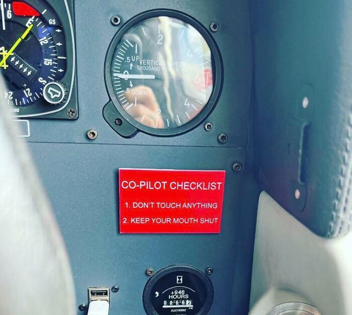 Co-Pilot Checklist