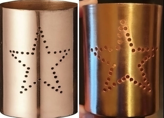 Expectativas vs realidad de este vaso para velas