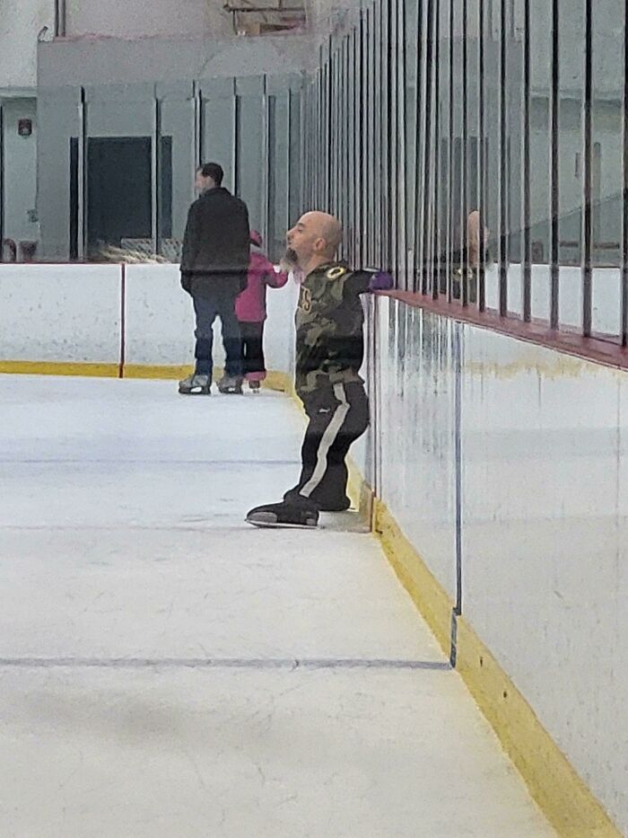 This Is Not A Little Person Ice Skating
