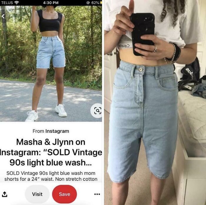 These Shorts My Friend Ordered From An Instagram Ad... Just A Little Bit Different From The Advertisement!