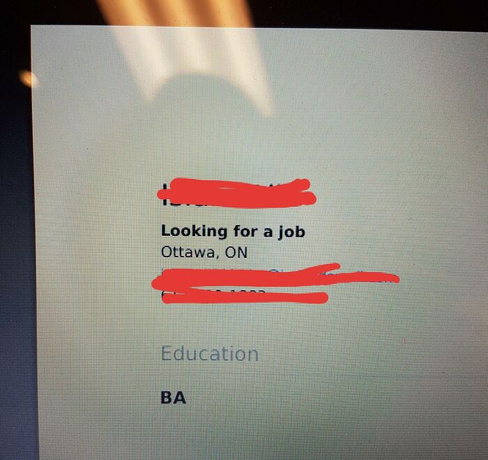 Currently Taking Applications At Work, Received This Minimalist Resume Today