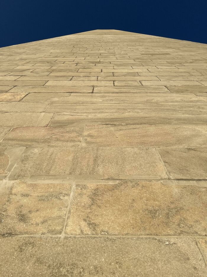 Close Up Look At The Washington Monument