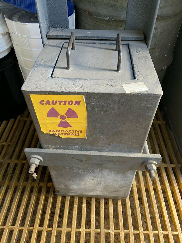 Solid Lead Radioactive Materials Hand-Truck