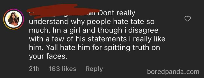 On A Video About Andrew Tate