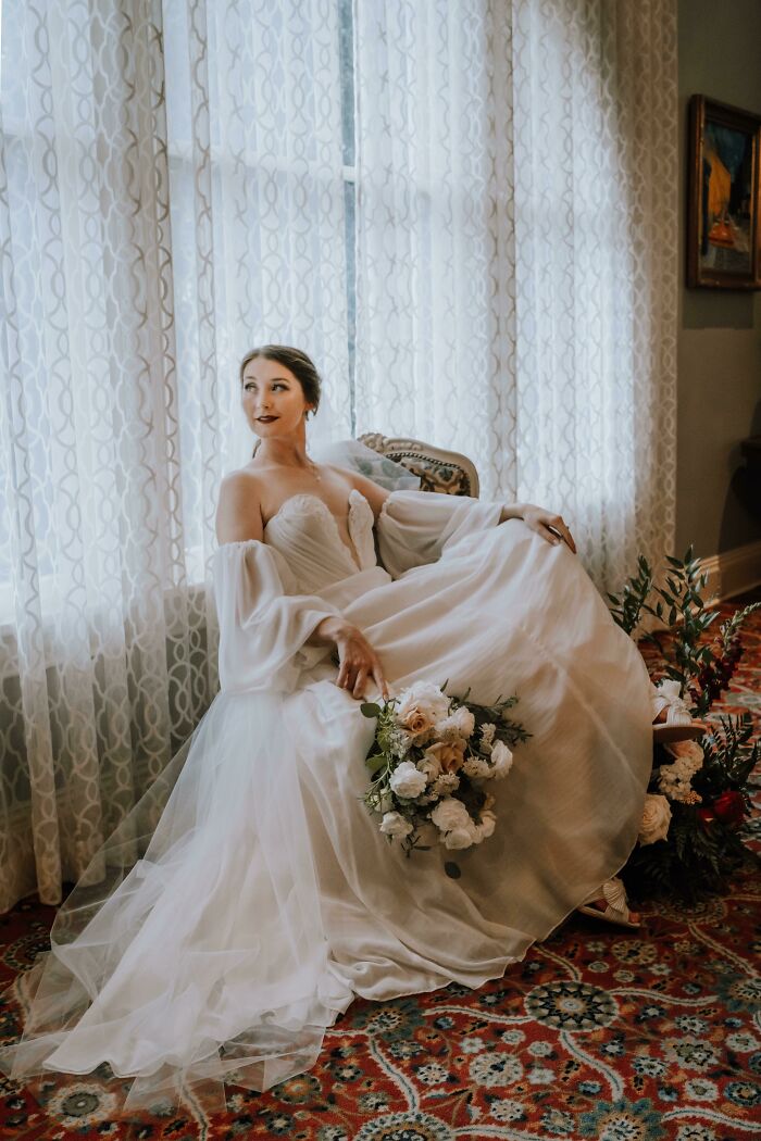 I Made My Own Wedding Dress And Veil!