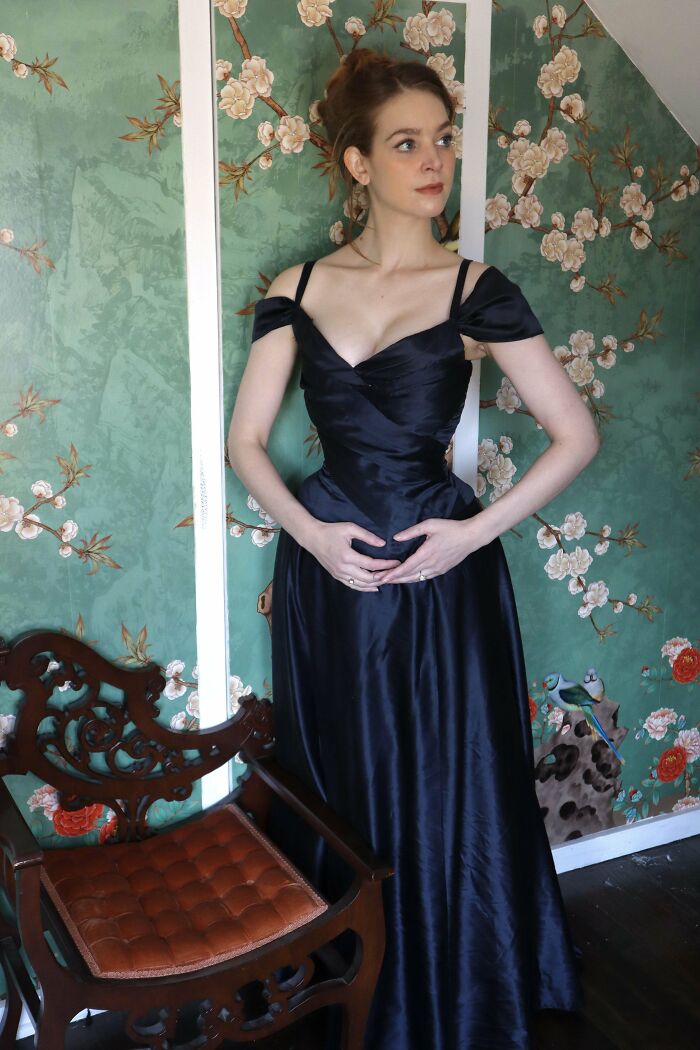 I Made An Early 1900s Ballgown Inspired By John Singer Sargent Paintings (Self Drafted)
